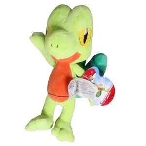 Pokemon Treecko Plush 8" Officially Licensed Nintendo by Jazwares NWT